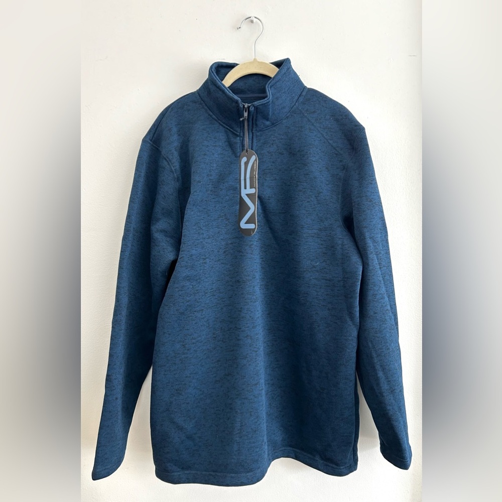 Mark Russo Quarter Zip Sweatshirt Men’s (L)